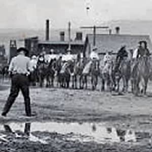 Historical Cattlemen's Days Cowboys and Horses