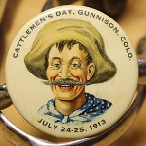 Historical Cattlemen's Days Pin