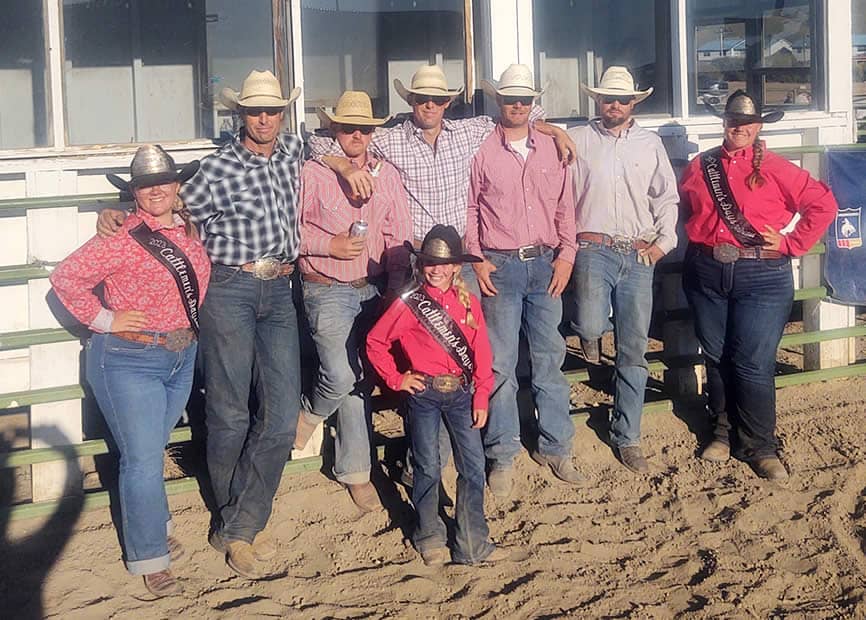 2023 Cattlemen's Days Ranch Rodeo Winners and Royalty